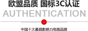 歐盟品質(zhì) 國(guó)標(biāo)3C認(rèn)證-中國(guó)十大具影響力電纜品牌